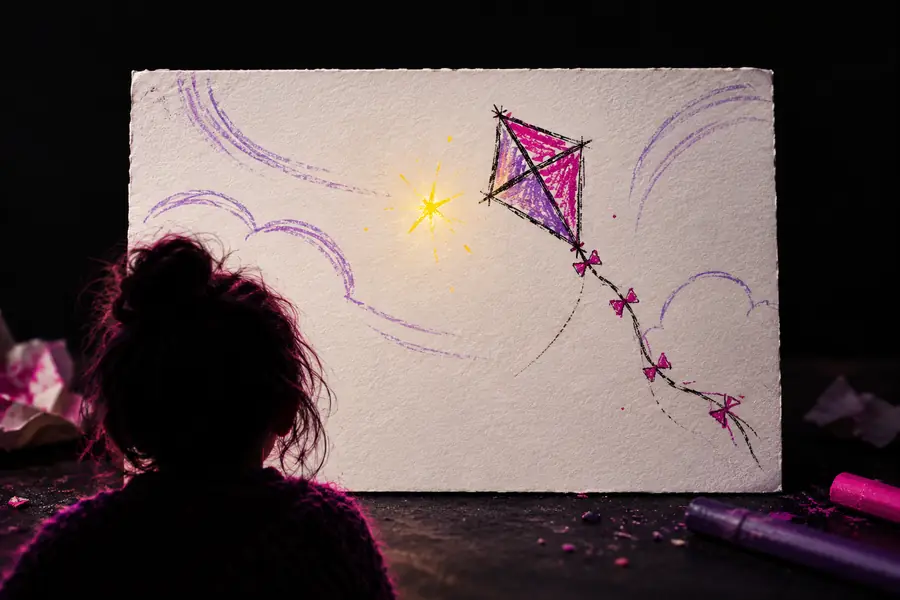 Illustrative image representing a starting visual idea